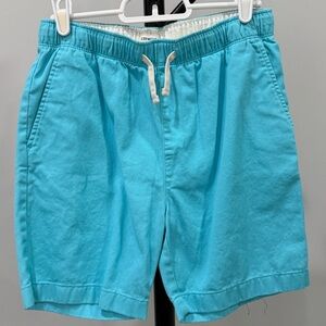 J Crew Crewcuts boys soft twill drawstring dock short, size 14